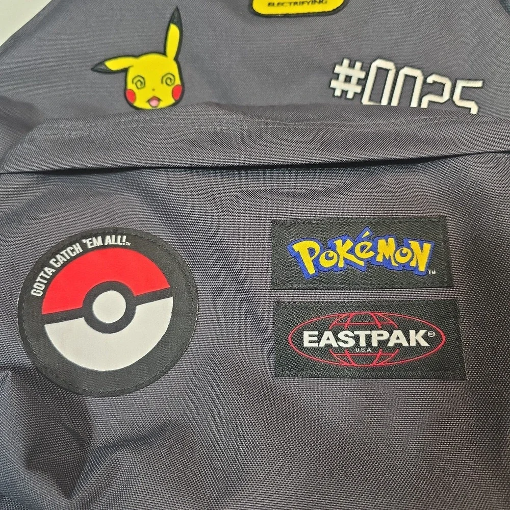 Pokemon x Eastpak Backpack 24L Daypack Patches Pikachu Limited Edition